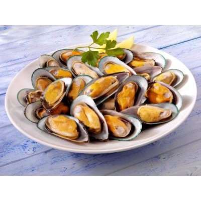 Shelled mussels, frozen, 800 g
